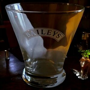 1 Bailey's Heavy Base Stemless Martini Bar Glass